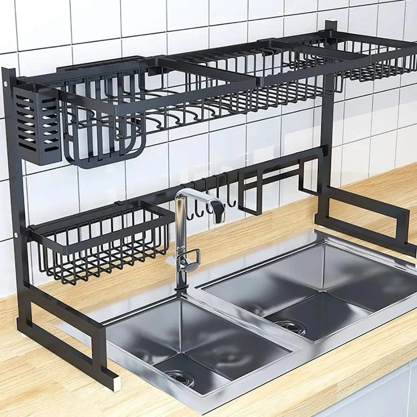 Kitchen Dish Drying Rack Over Sink
